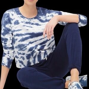 J. Crew Tie Dye 100% Cotton Pullover Sweatshirt Size‎ M #546